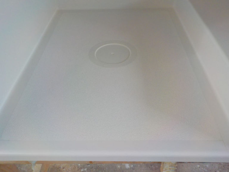 Moulding a Fibreglass Shower Base Custom Fibreglassing